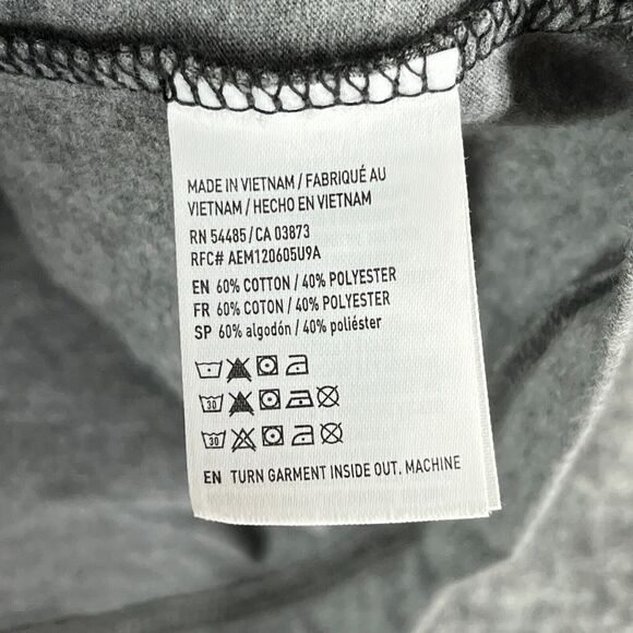 American Eagle Shirt Extra Large Mens Seriously Soft Casual Long-Sleeve Raglan - Picture 6 of 10